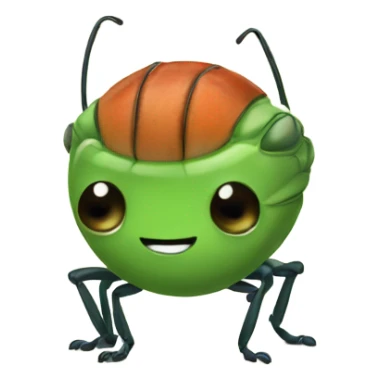 Cute cricket sticker