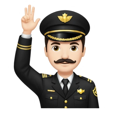 Hitler doing a sieg heil sticker