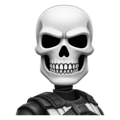 Skull trooper sticker