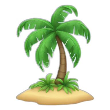 palm island sticker