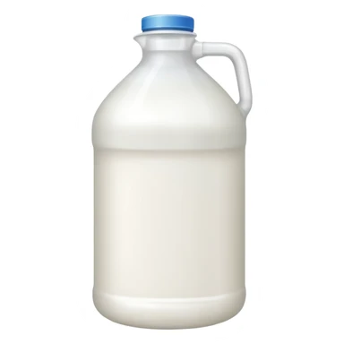 Gallon of milk sticker