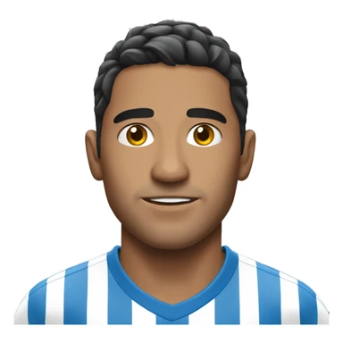 Uruguayan soccer player sticker