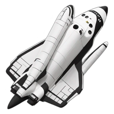 Space shuttle sticker