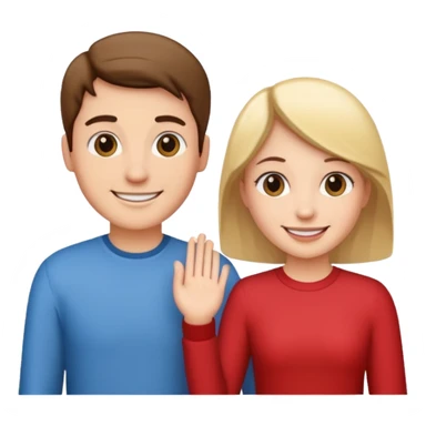 couple holding hands sticker