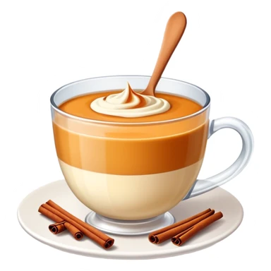 Chai pudding sticker