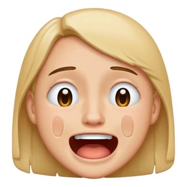 cry and laugh at the same time sticker