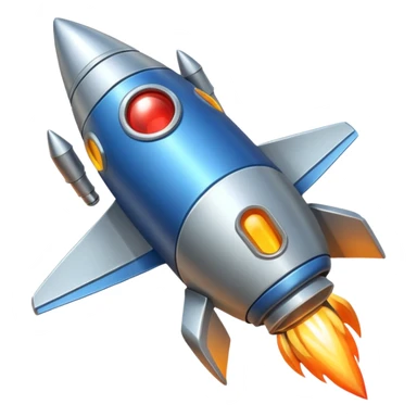 rocket-powered animal sticker