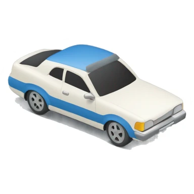 Car speeding up sticker