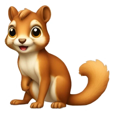 squirel sticker