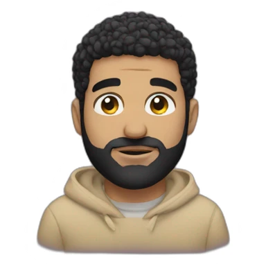 drake cuddle sticker