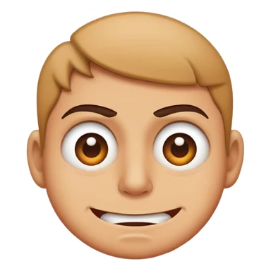 Cara de asco pero tratando de sonreír  sticker