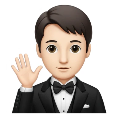 Music conductor sticker