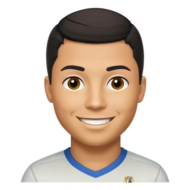 Ronaldo 2008 smiling  sticker