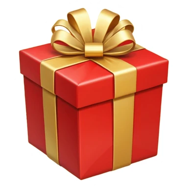 opened gift box sticker