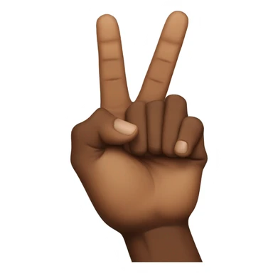 2pac hand sign sticker