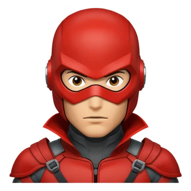 redhood with helmet sticker