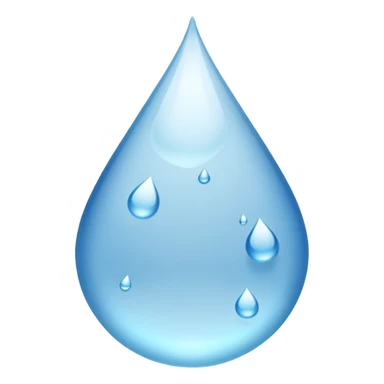 The drops is White  sticker