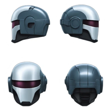 robocop head helmet 1980 sticker