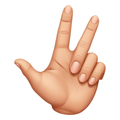 POINTING HAND sticker