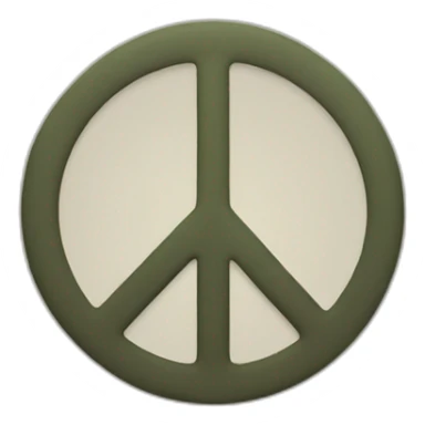 peace-symbol-minimalism sticker
