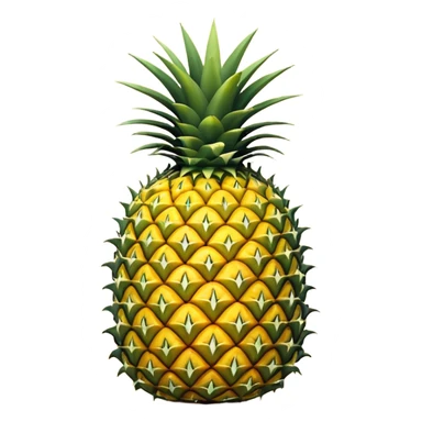upside down pineapple sticker
