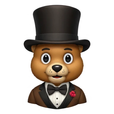 Freddy fazbear sticker
