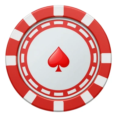 poker chips sticker