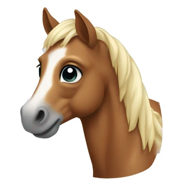 Horse foal sticker