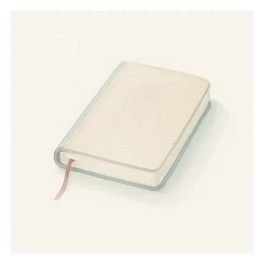 a diary, soft and artistic sticker