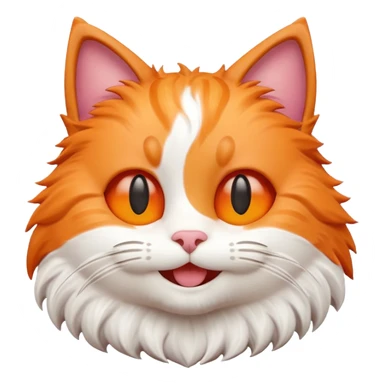 smile cat 3d sticker
