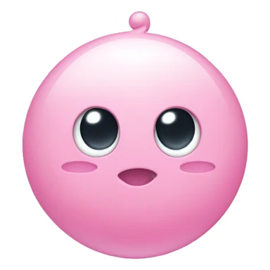 light pink tamagotchi  sticker