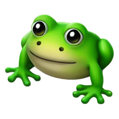 Frog at the rave  sticker