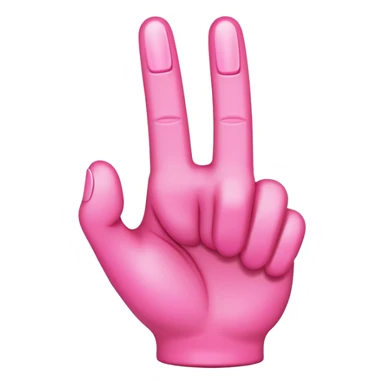 pink middle finger emoji sticker
