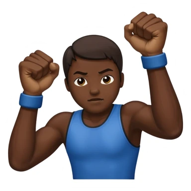 Throwing hands  sticker