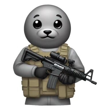 seal with hk416 sticker