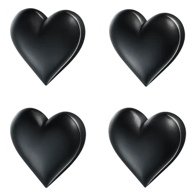 silver goth heart, gothic, dramatic, Matte Glass style, no text sticker