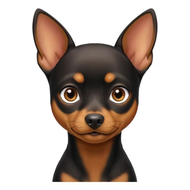 Mini pincher sticker