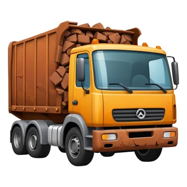 lorry crash into wall sticker