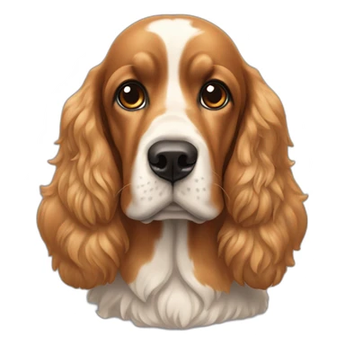 Cocker anglais sticker