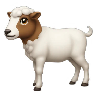 Agneau sifflet sticker