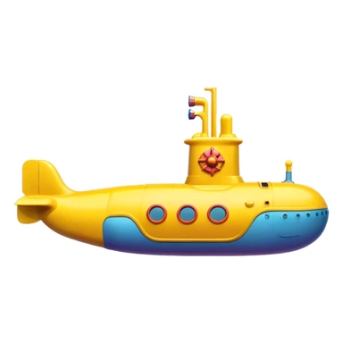 yellow submarine sticker