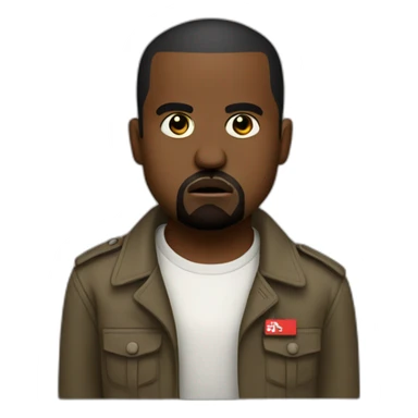 kanye west nazist sticker