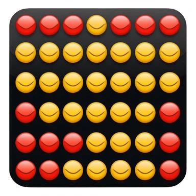 Make a flat color, red yellow and black. sticker