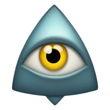 All seeing eye  sticker