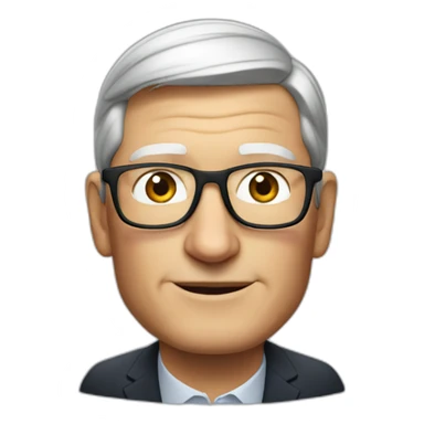 Apple CEO Tim Cook sticker