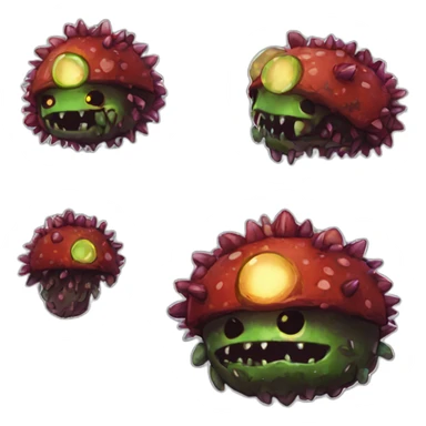 Terraria_cute_planterra_boss sticker