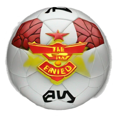 Manchester United logo sticker