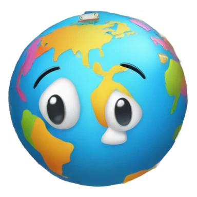 make it a global and cute sticker