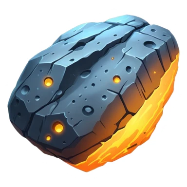 Asteriod emoji make it Falling like a shooting star keep it a ssteriod alone sticker