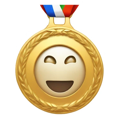 1th place medal sticker